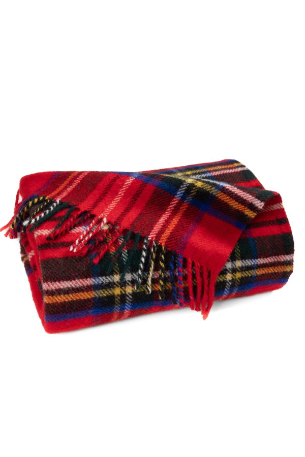 Prince of Scots Highland Tweeds Pure New Wool Fluffy Throw