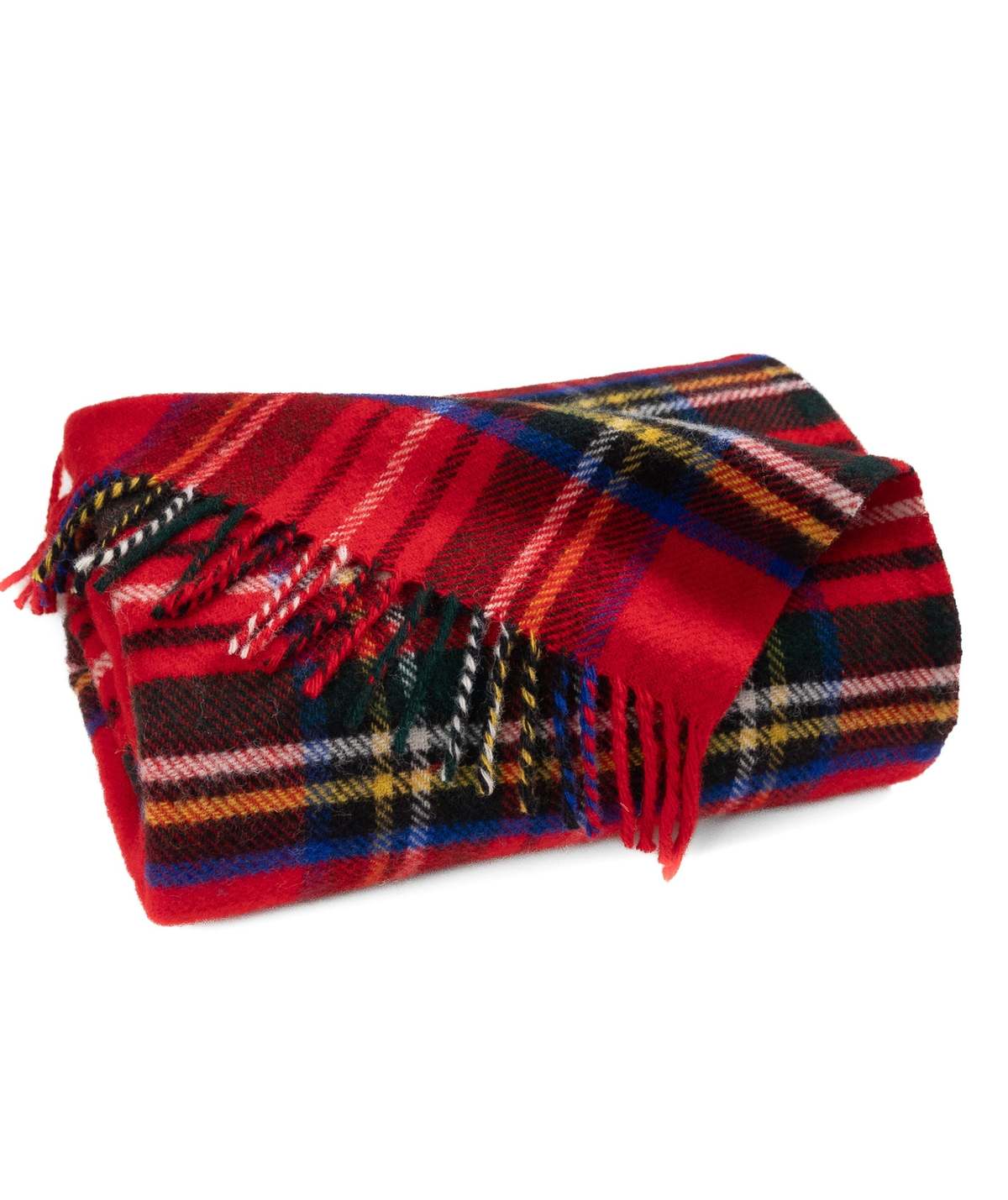 Prince of Scots Highland Tweeds Pure New Wool Fluffy Throw - Image 2 of 5