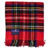 Prince of Scots Highland Tweeds Pure New Wool Fluffy Throw - Thumbnail 4
