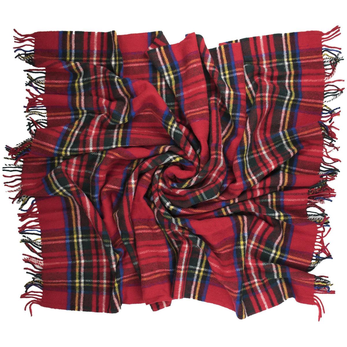 Prince of Scots Highland Tweeds Pure New Wool Fluffy Throw - Image 5 of 5