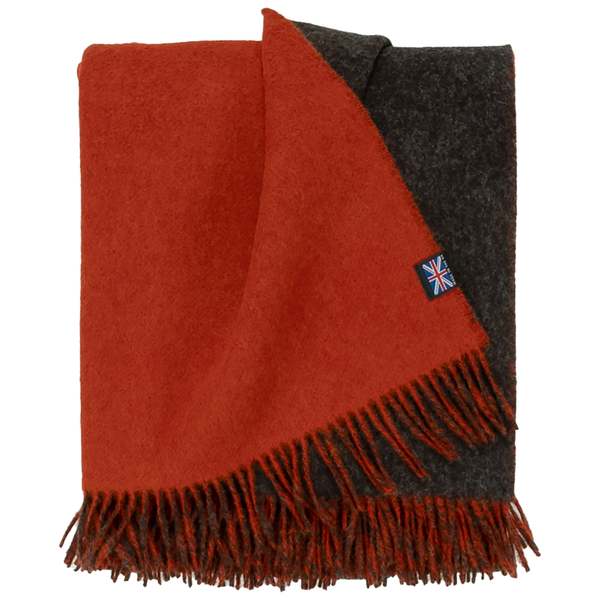 Prince of Scots Highland Tweeds Reversible Double Cloth Throw