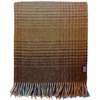 Prince of Scots Highland Tweeds Shetland Lambswool Throw - Ombre Burgundy - Thumbnail 5