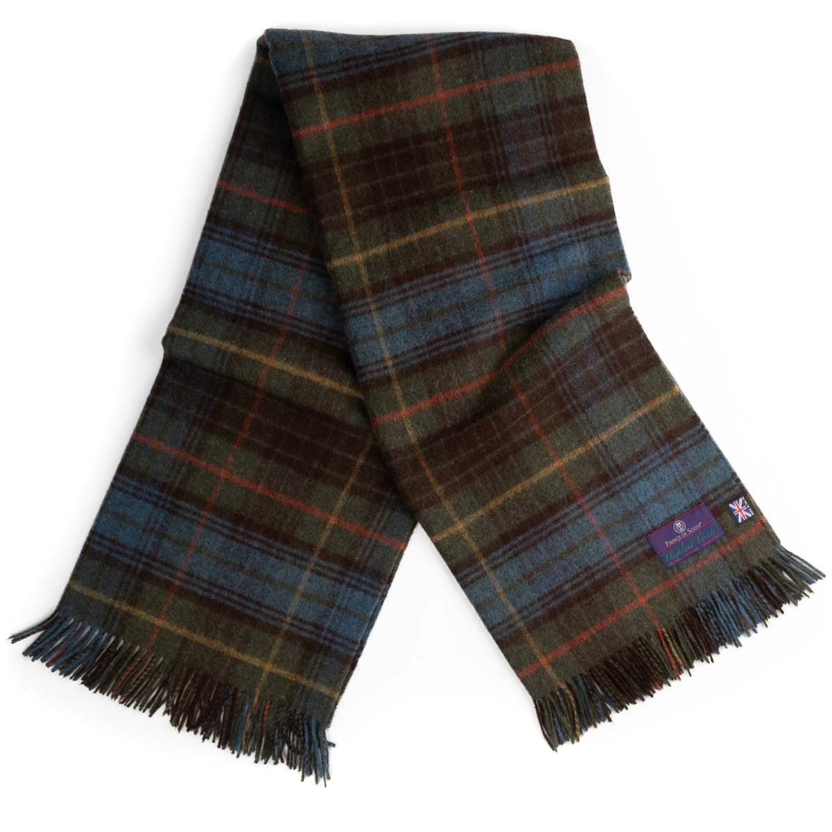 Prince of Scots Highland Tweeds Shetland Lambswool Throw - Image 2 of 9