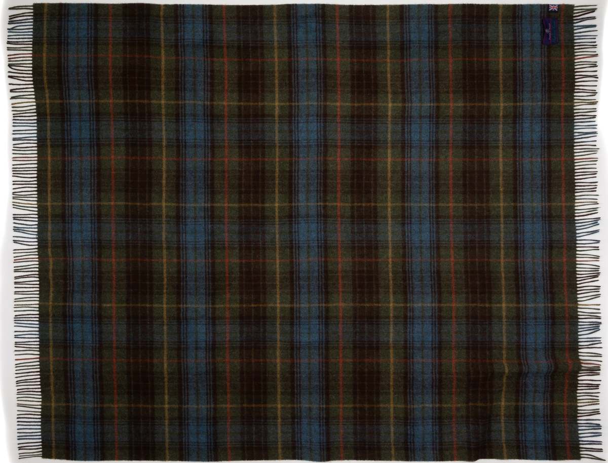 Prince of Scots Highland Tweeds Shetland Lambswool Throw - Image 3 of 9