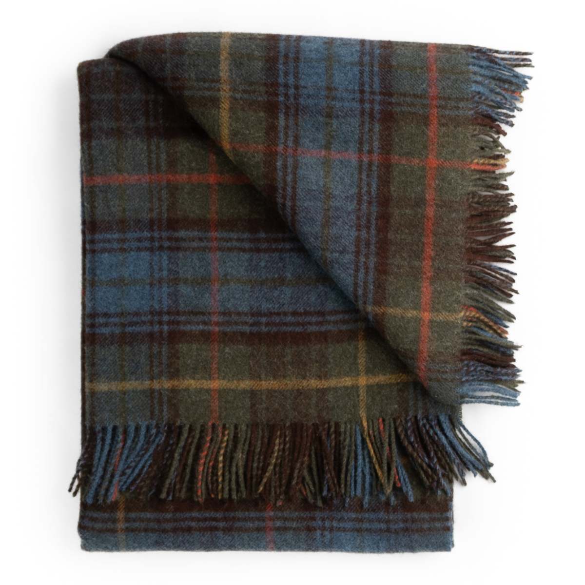 Prince of Scots Highland Tweeds Shetland Lambswool Throw - Image 6 of 9