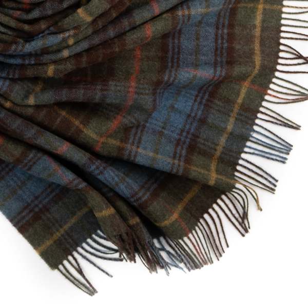 Prince of Scots Highland Tweeds Shetland Lambswool Throw
