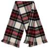 Prince of Scots Highland Tweeds Shetland Lambswool Throw - Dress Stewart - Thumbnail 1