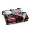 Prince of Scots Highland Tweeds Shetland Lambswool Throw - Dress Stewart - Thumbnail 3