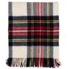 Prince of Scots Highland Tweeds Shetland Lambswool Throw - Dress Stewart - Thumbnail 5