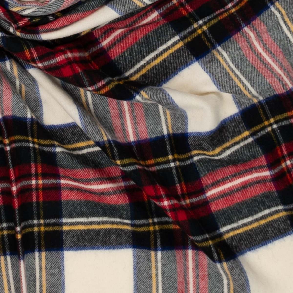 Prince of Scots Highland Tweeds Shetland Lambswool Throw - Dress Stewart - Image 8 of 8