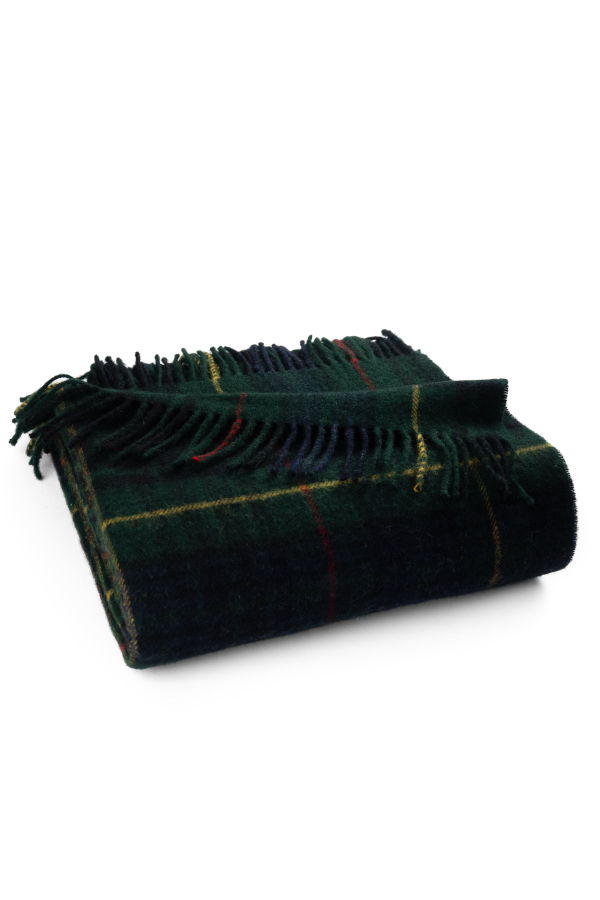 Prince of Scots Highland Tweeds Shetland Lambswool Throw