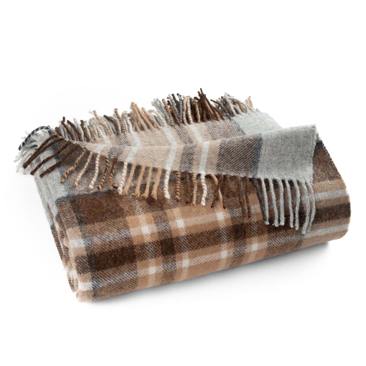 Prince of Scots Highland Tweeds Shetland Lambswool Throw - Mckeller - Image 1 of 6