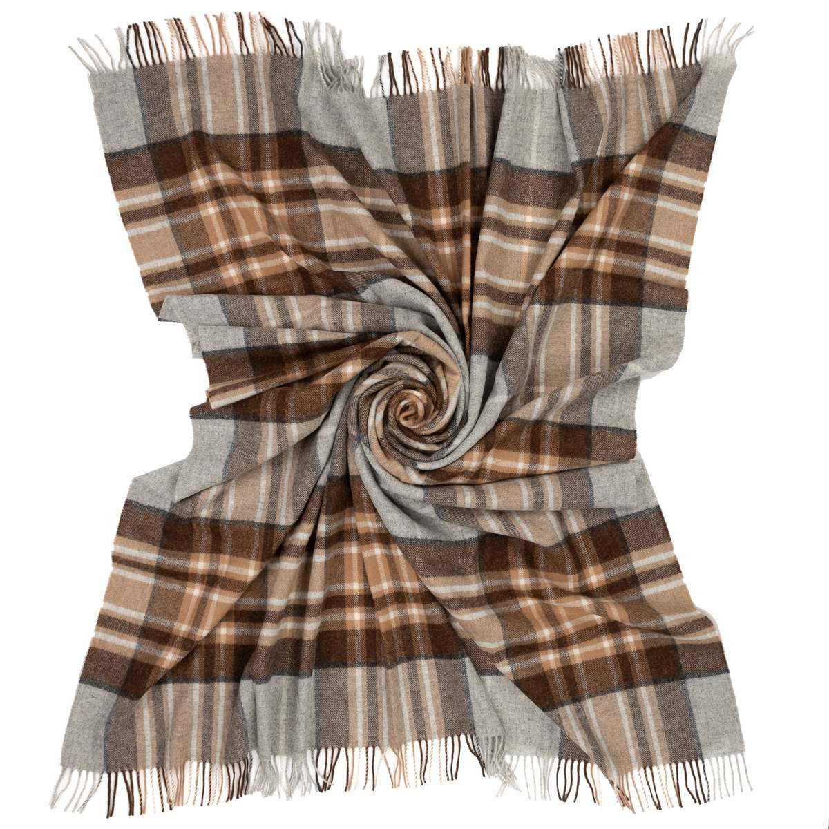 Prince of Scots Highland Tweeds Shetland Lambswool Throw - Mckeller - Image 6 of 6