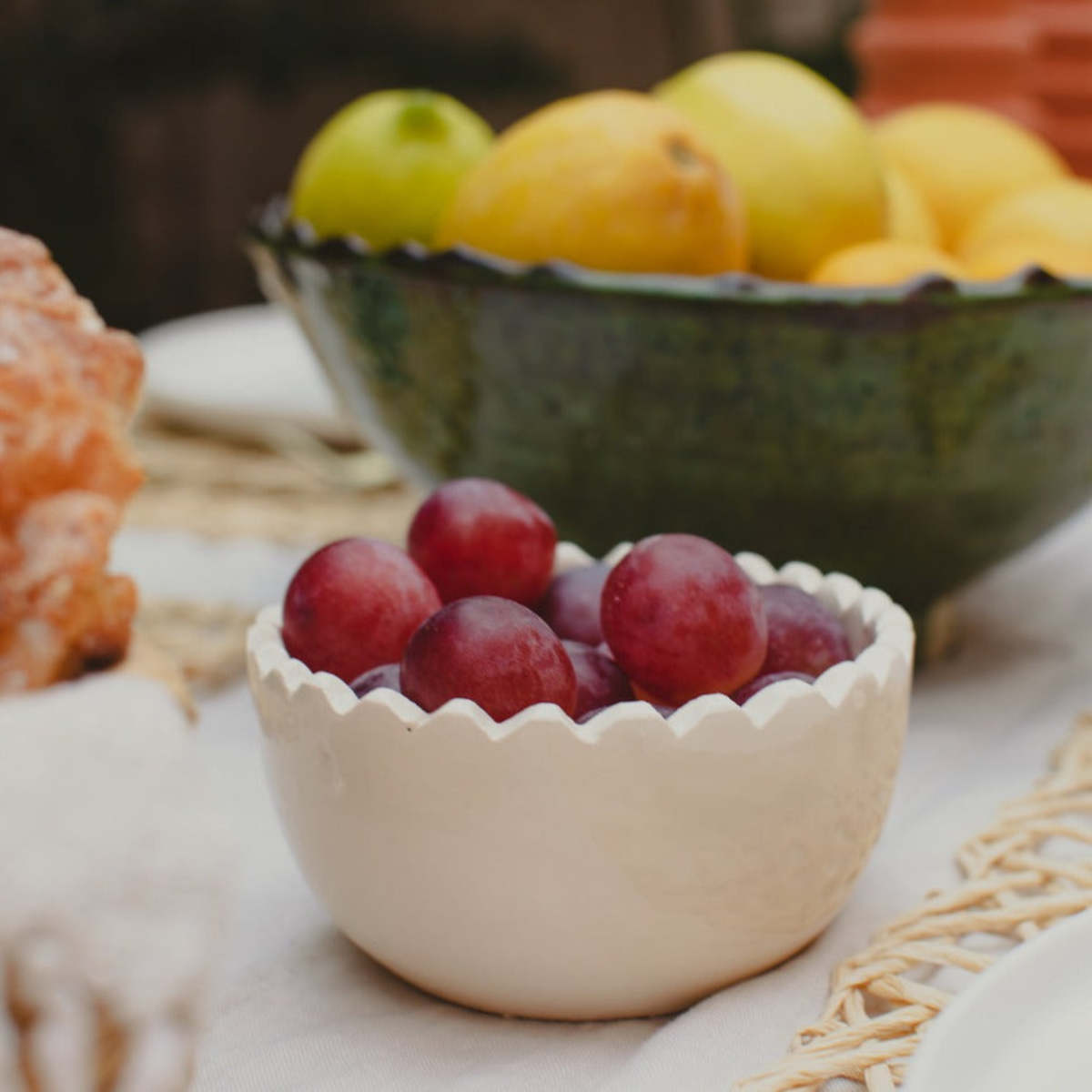 APARTMENT F Kasbah Handcrafted Ceramic Bowl - Image 3 of 25