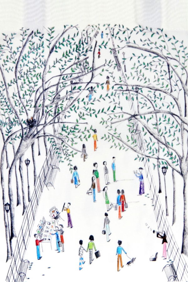 Natchie Literary Walk Tote Bag