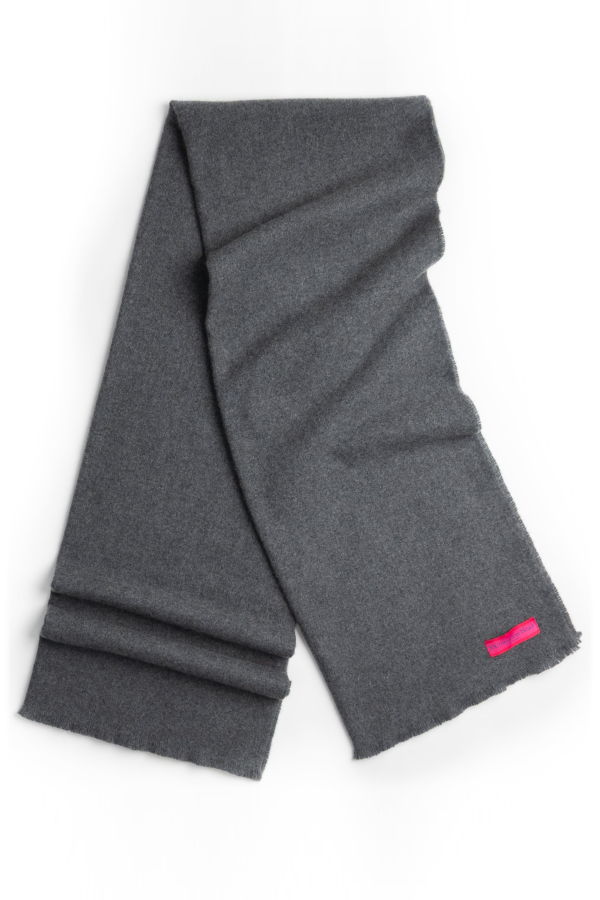 Prince of Scots Luxury Cashmere Throw - Charcoal