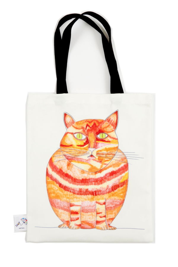 Natchie Malcolm Cat Cat Tote Bag
