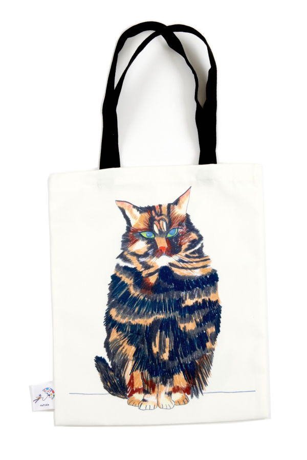 Natchie Margot Cat Cat Tote Bag