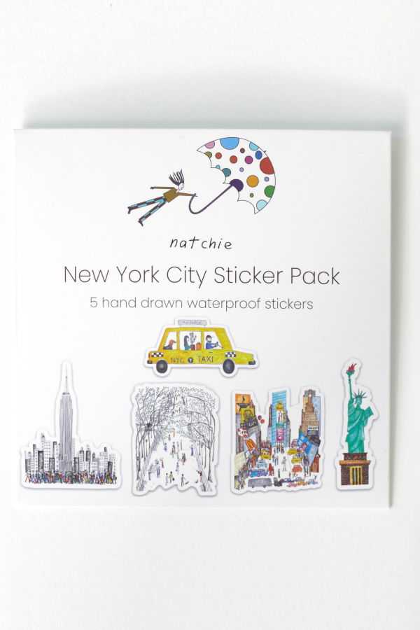 Natchie New York City Sticker Pack Stickers