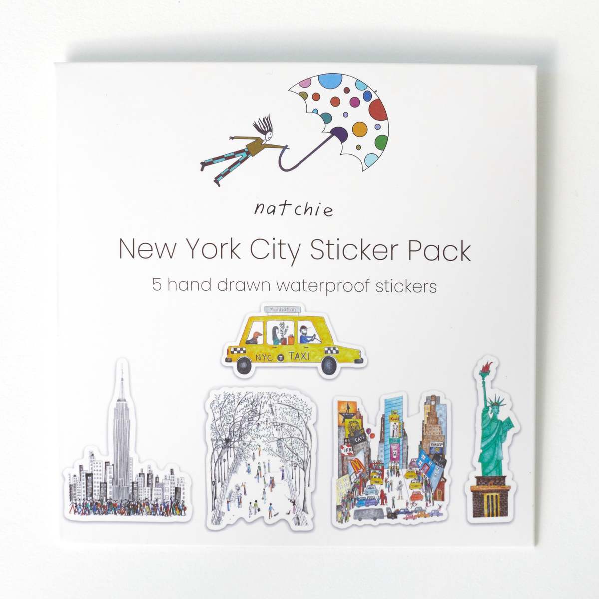 Natchie New York City Sticker Pack Stickers - Image 1 of 8
