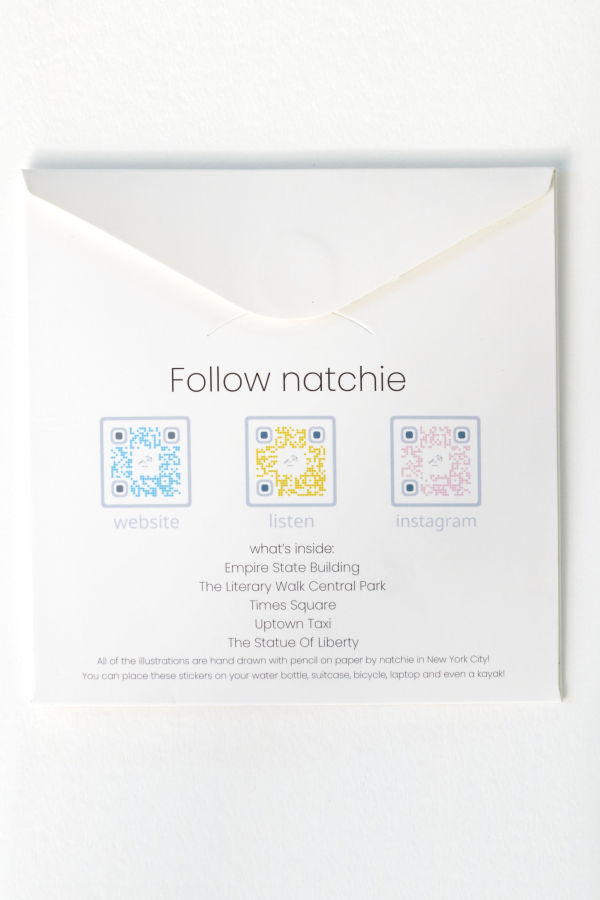 Natchie New York City Sticker Pack Stickers
