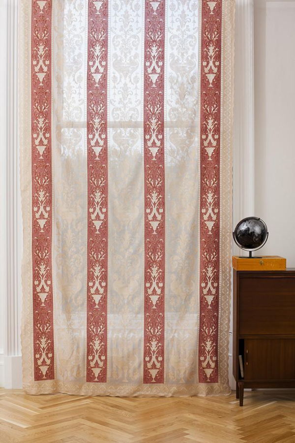 Prince of Scots Premium Sheer Panels: The Griffin Curtain
