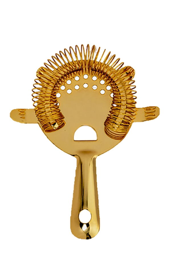 Prince of Scots 4-Prong Strainer - 24K Gold-Plate