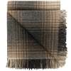 Prince of Scots Highland Tweeds Shetland Lambswool Throw - Ombre Natural - Thumbnail 6