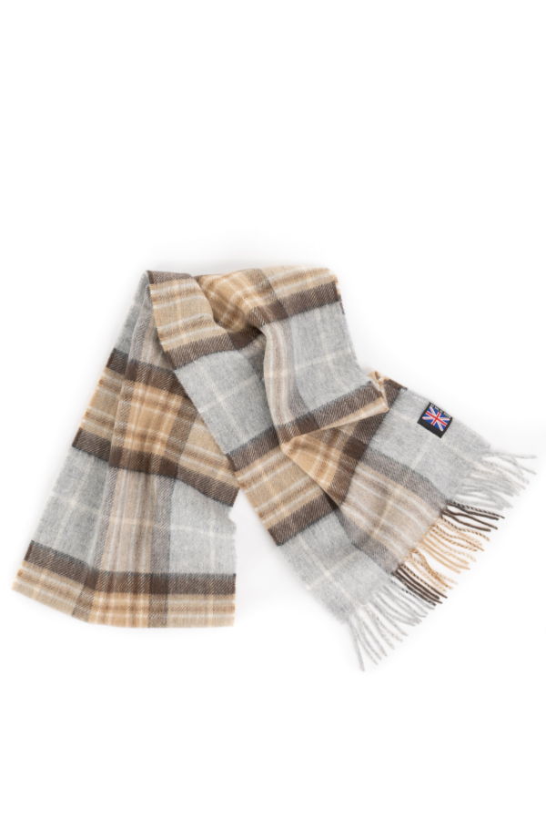 Prince of Scots Merino Lambswool Tartan Scarf - McKellar