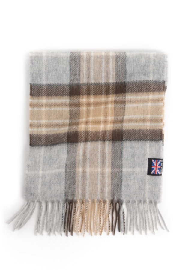 Prince of Scots Merino Lambswool Tartan Scarf - McKellar
