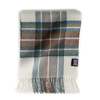 Prince of Scots Merino Lambswool Tartan Scarf - Muted Blue - Thumbnail 3