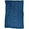 Prince of Scots Merino Wool Fleece Throw - Blue Expletive - Thumbnail 3