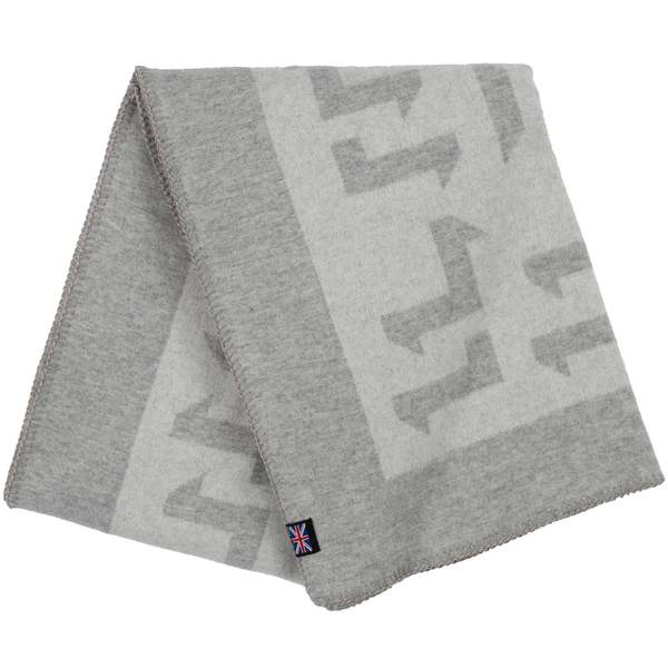 Prince of Scots Merino Wool Fleece Throw - Natural Expletive