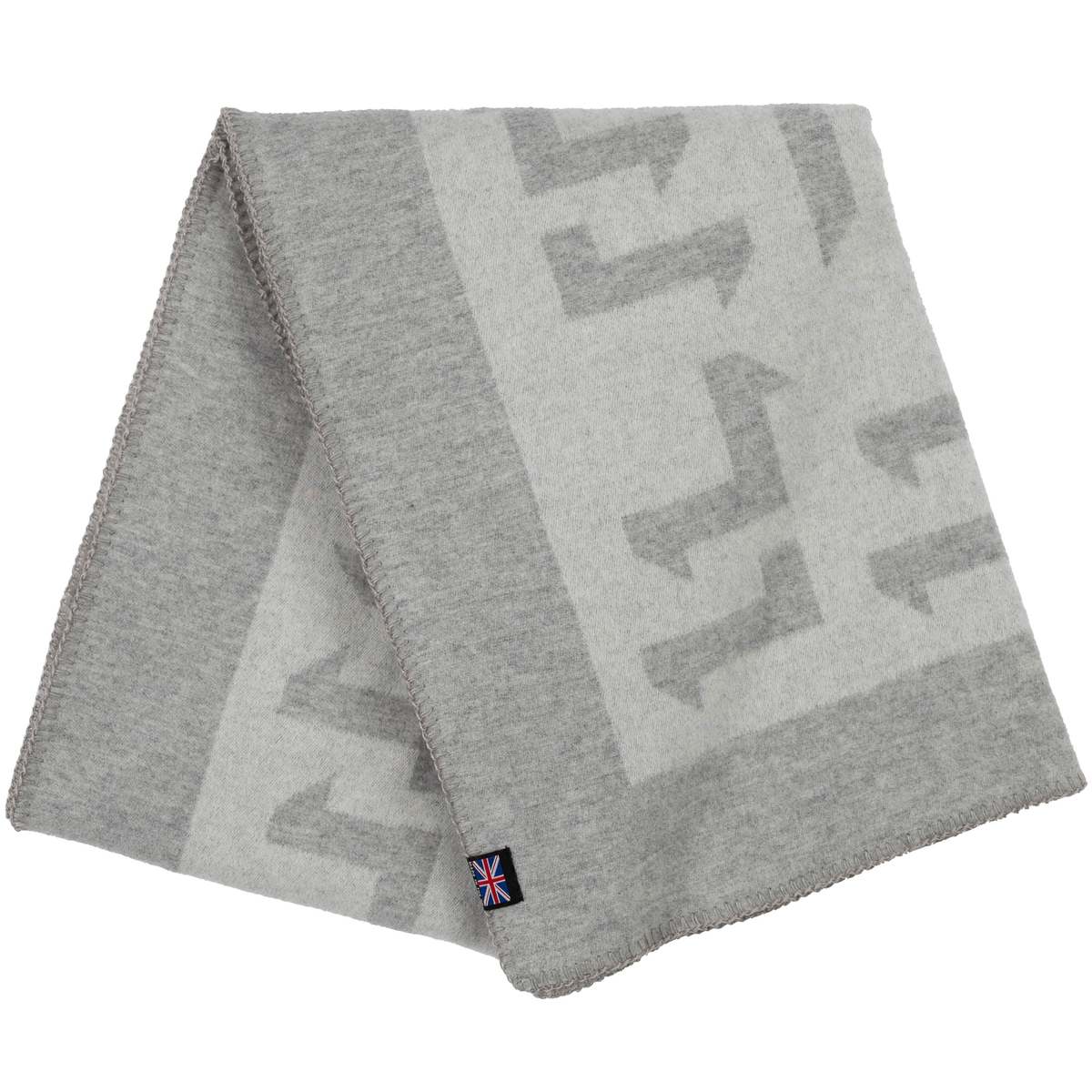 Prince of Scots Merino Wool Fleece Throw - Natural Expletive - Image 7 of 8