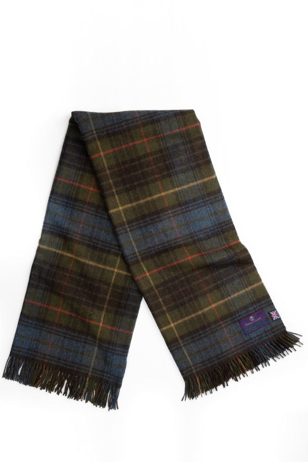 Prince of Scots Merino Wool Throw - Antique Hunting Stewart