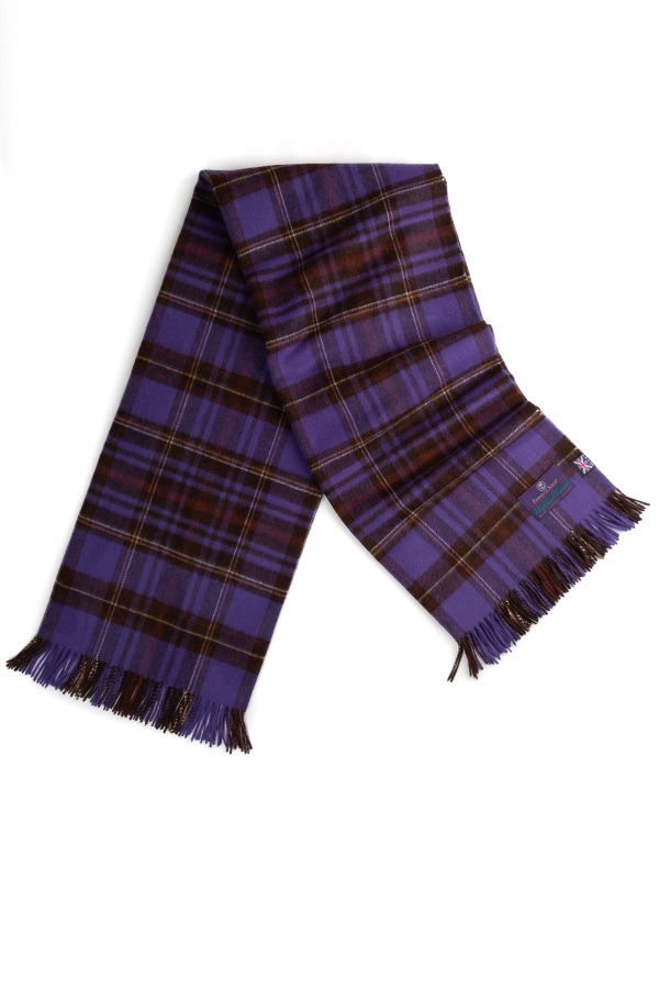 Prince of Scots Merino Wool Throw - Equestrian Tartan