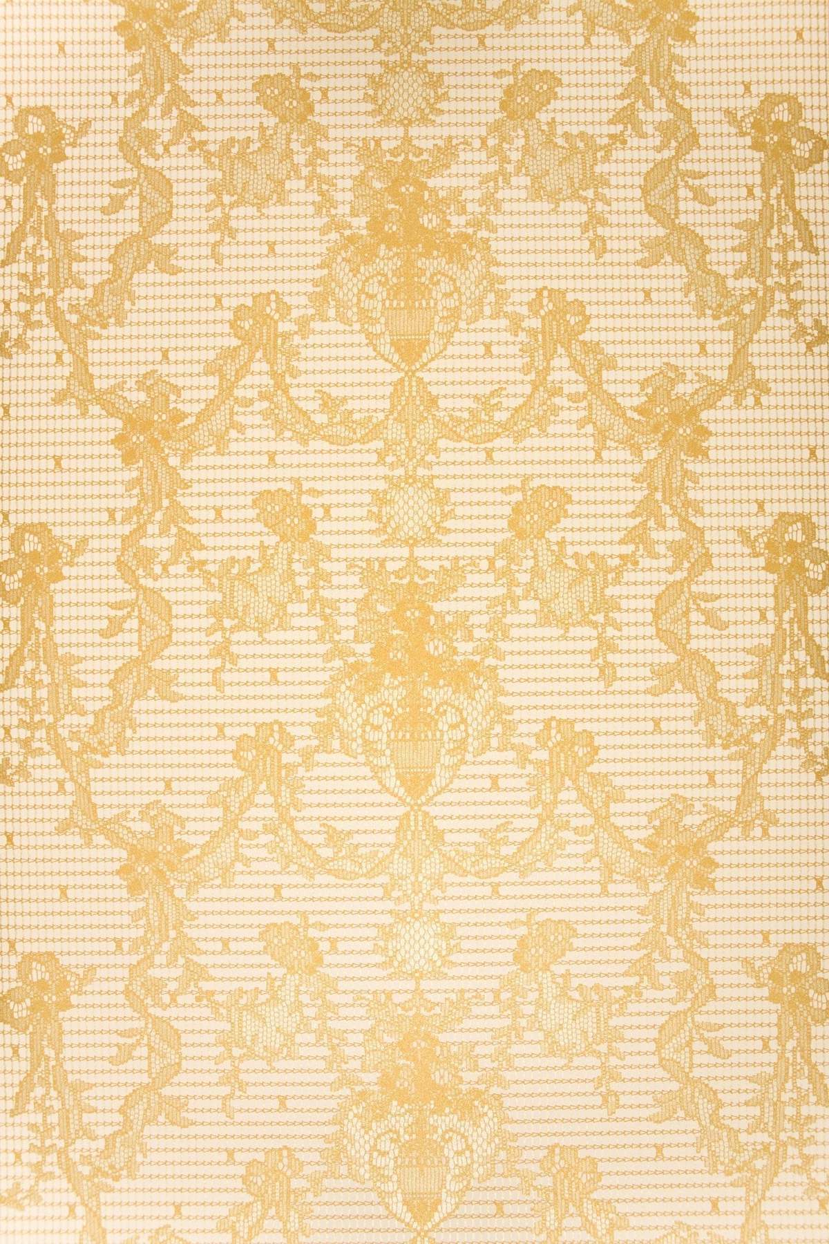 Prince of Scots Ribbon Damask Paper Lace Vinyl Wallpaper - Image 2 of 7