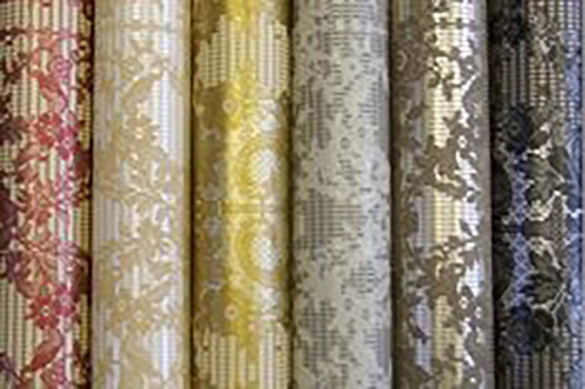 Prince of Scots Ribbon Damask Paper Lace Vinyl Wallpaper - Image 6 of 7