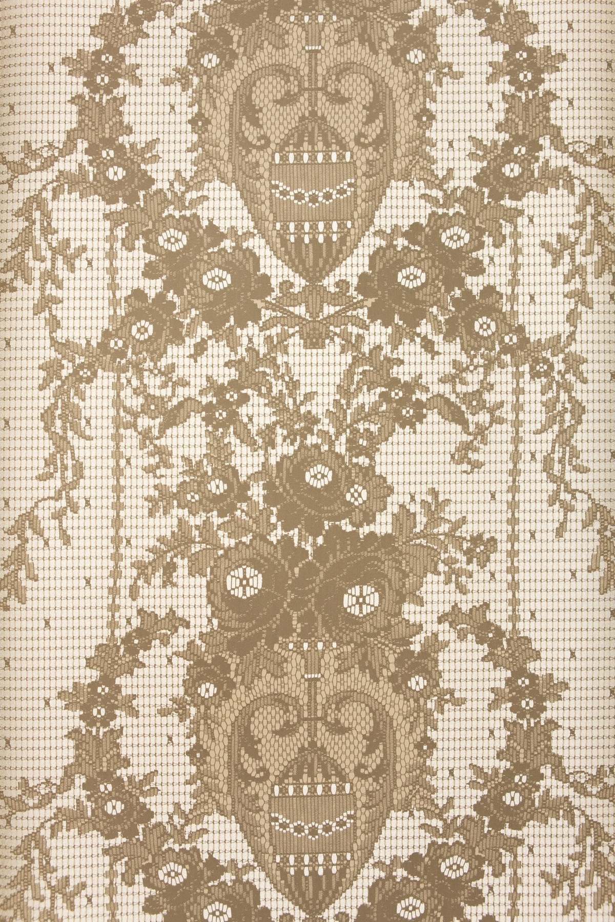 Prince of Scots Rose Damask Paper Lace Vinyl Wallpaper - Image 2 of 7