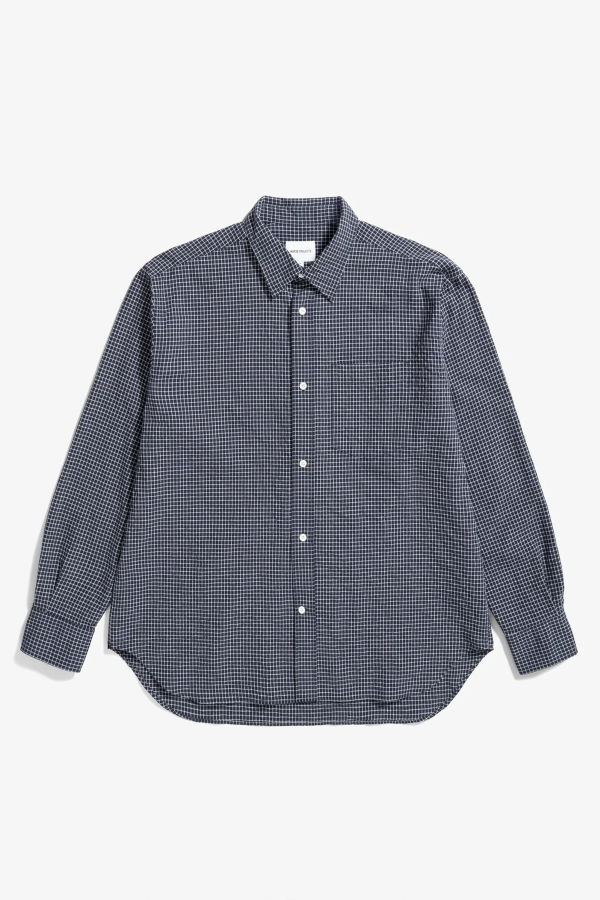 Norse Projects Espevik Check Oversized Shirt