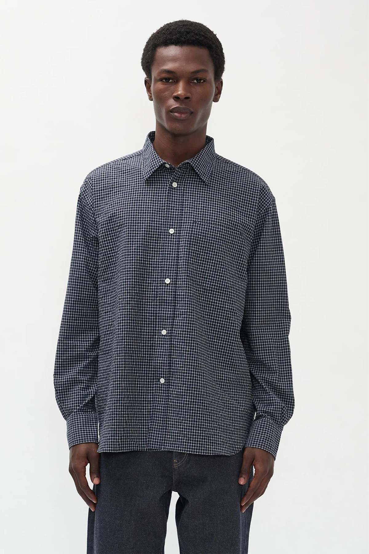 Norse Projects Espevik Check Oversized Shirt - Image 4 of 6