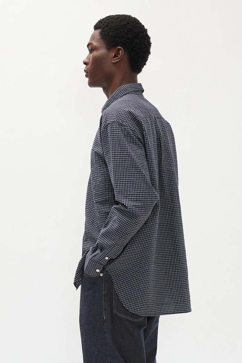 Norse Projects Espevik Check Oversized Shirt