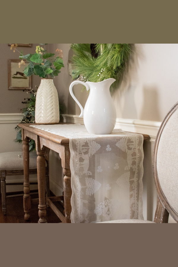 Prince of Scots Scottish Leno Gauze Mantle Scarf - Snow