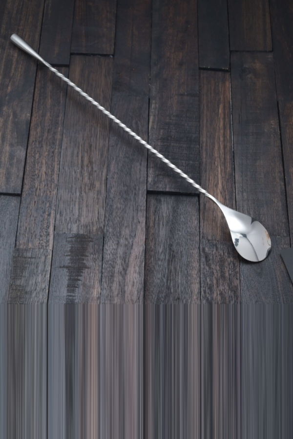 Prince of Scots Tear Drop Bar Spoon - Silver