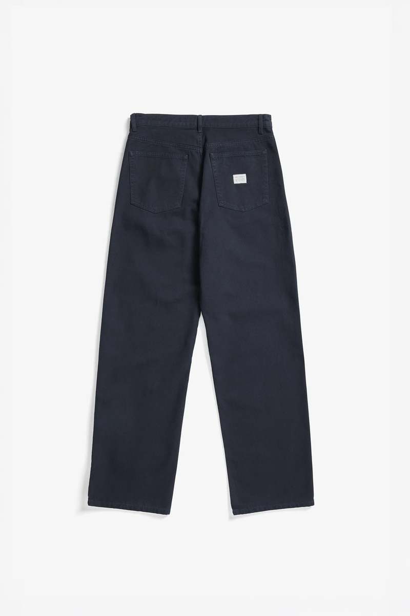 Norse Projects Korshavn Relaxed 5 Pocket Heavy Twill Trousers - Dark Navy