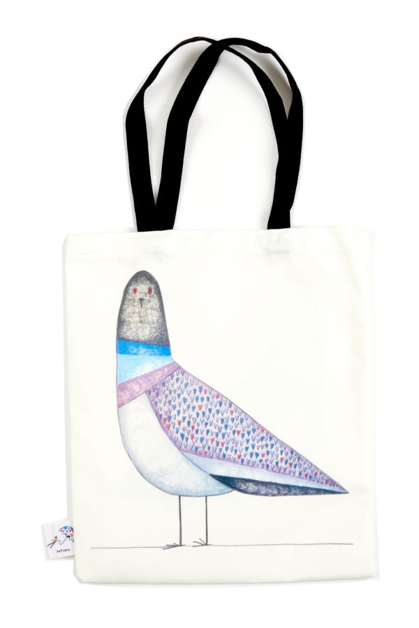 Natchie Robin Bird Bird Tote Bag