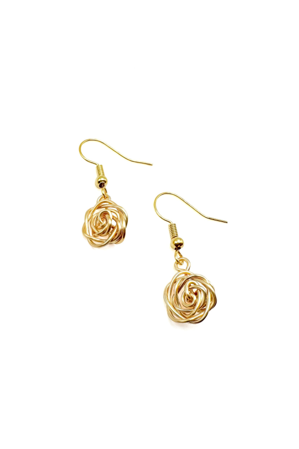Alegria Accessories Rosette Earrings