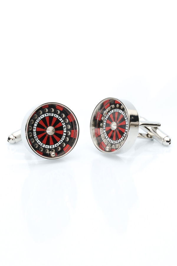 Prince of Scots Roulette Wheel Cufflinks