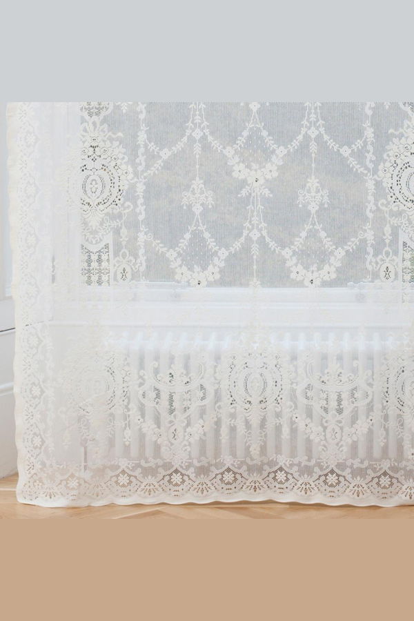 Prince of Scots Scottish Lace Panels: The Ailsa Curtain Panel