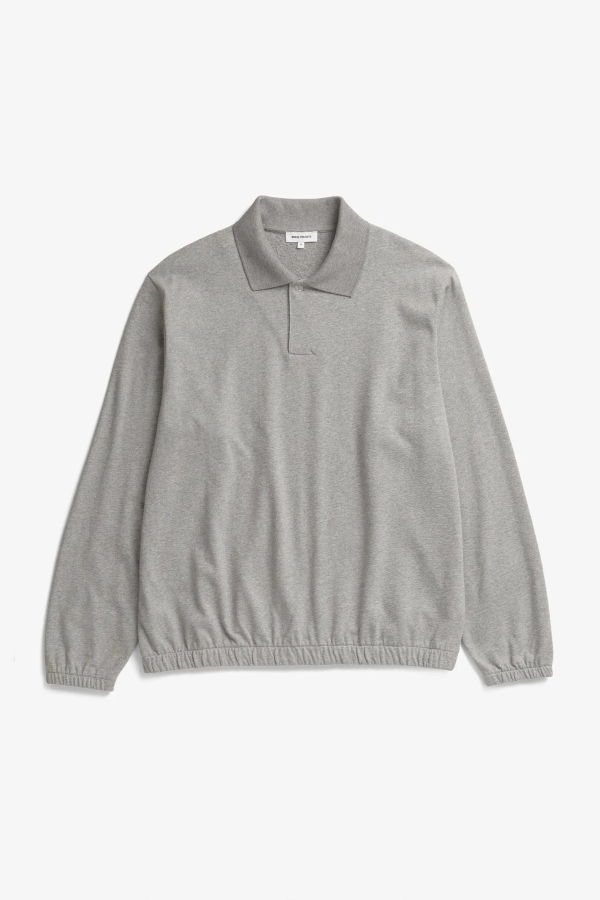 Norse Projects Sylane Relaxed Light Pile Jersey Polo